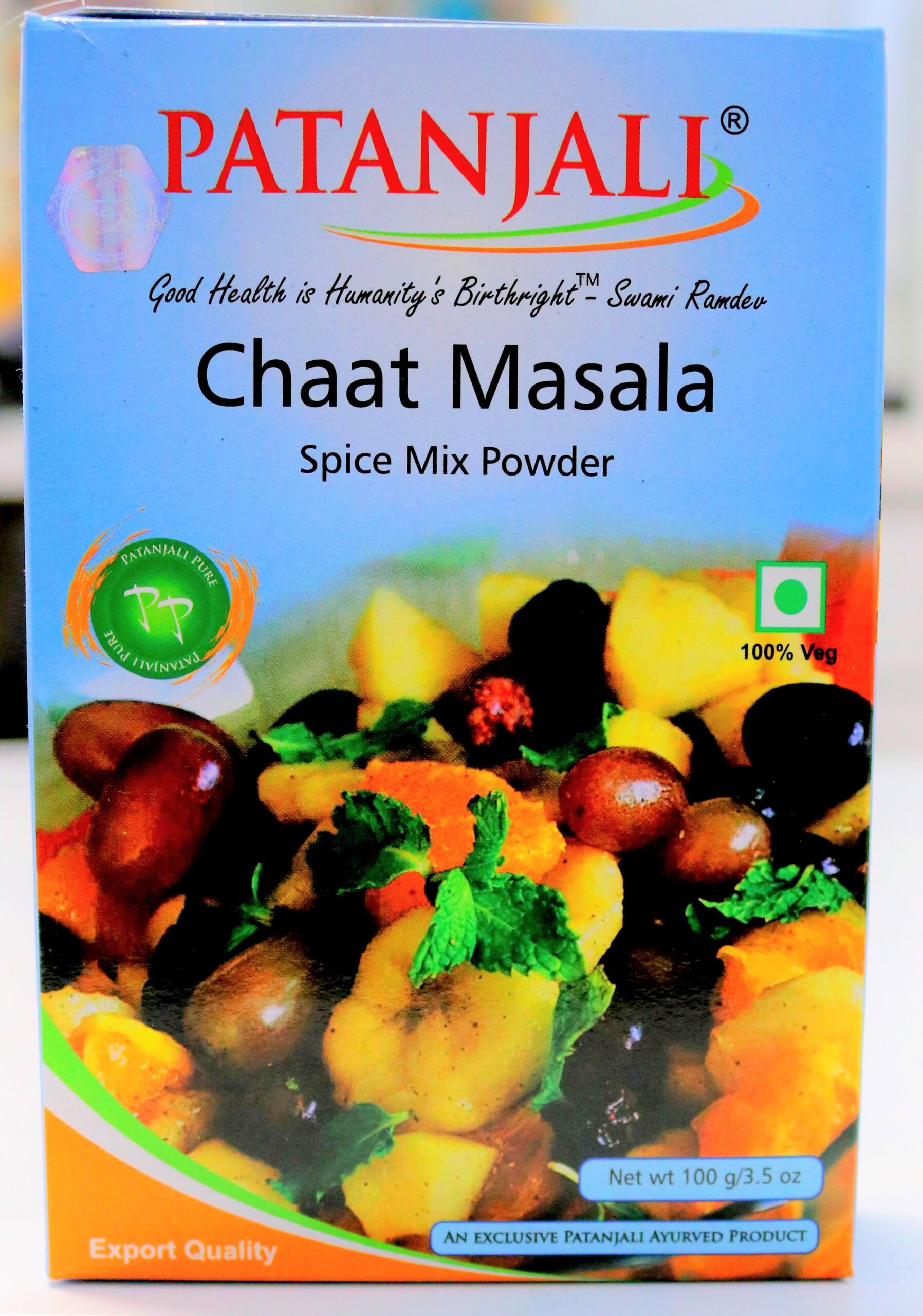 Patanjali Chaat Masala Spice Mix Powder 100g - Afro Euro Afryka Shop ...