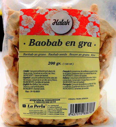 Halah Baobab (Seed) 200g.