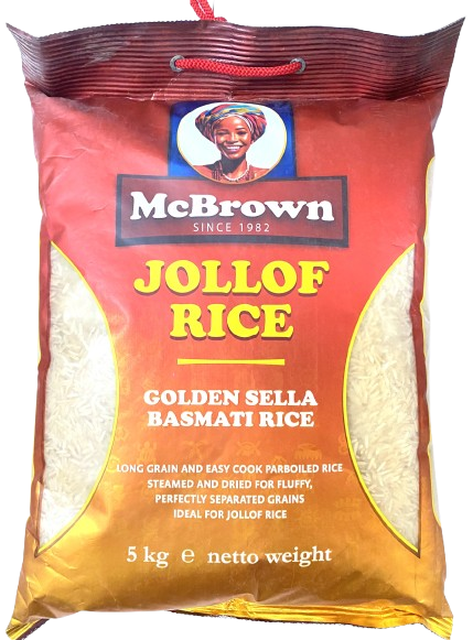 Mc Brown Basmati Jollof Rice 5kg