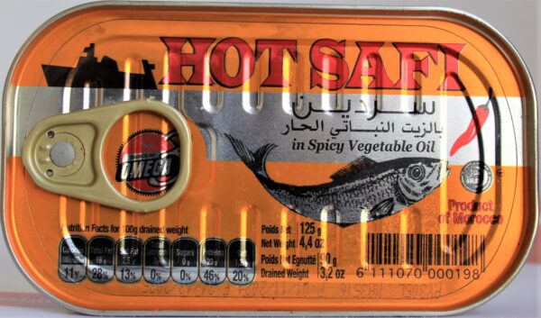 Safi Sardines in Spicy Oil 125g