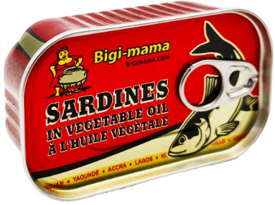 Bigi Mama Sardines in Veg. Oil 125g
