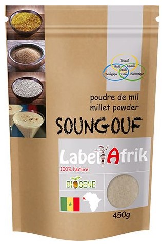 LABEL AFRIK Millet Powder Soungouf 500g.