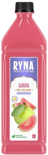 Ryna Guava Fruit Juice. 1ltr