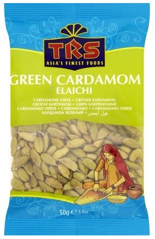 TRS Green Cardamom Seeds 100g.
