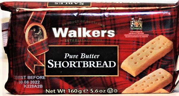 Walker's Pure Butter Shortbread 160g