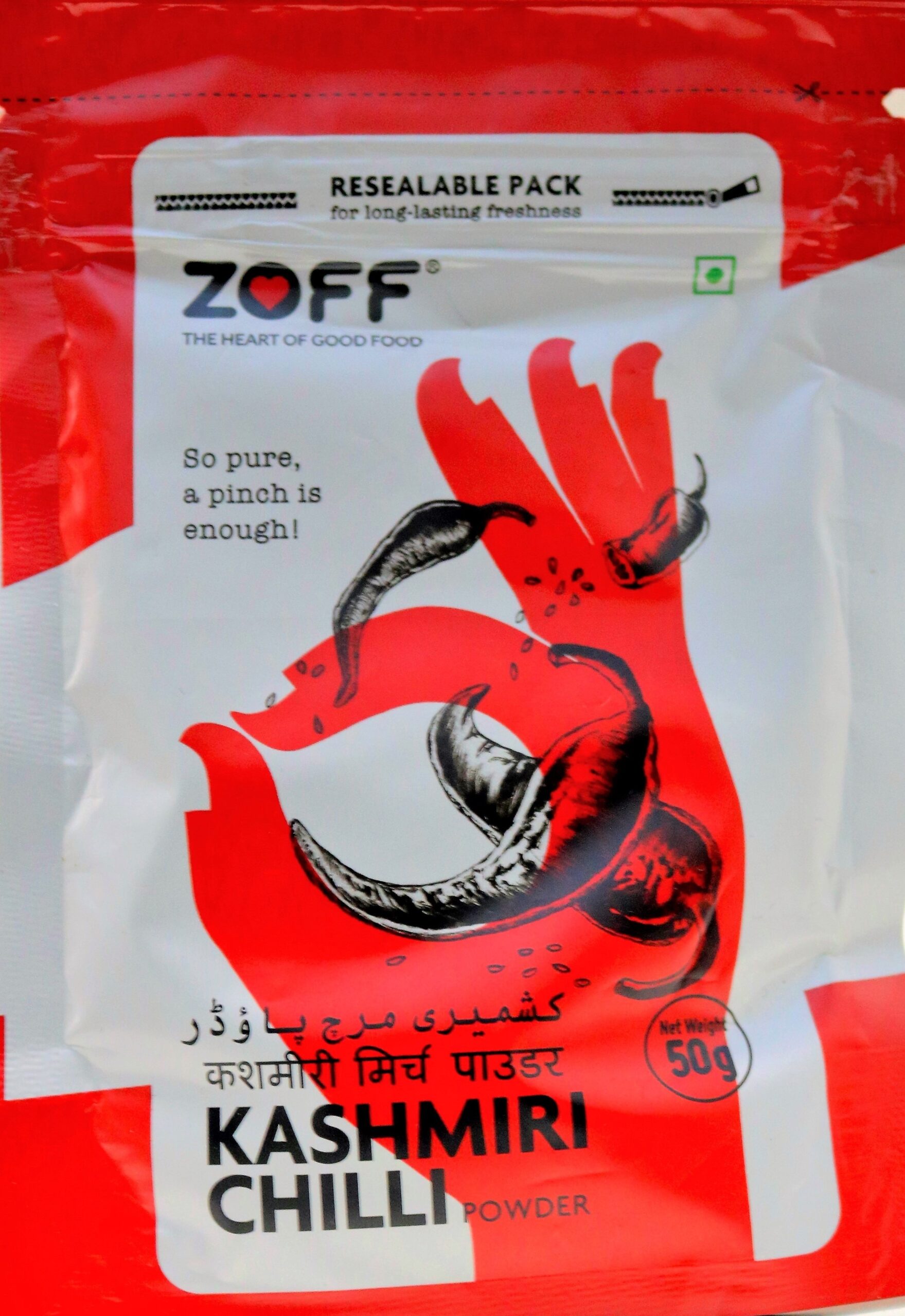 Zoff Kashmiri Chilli Powder 50g.